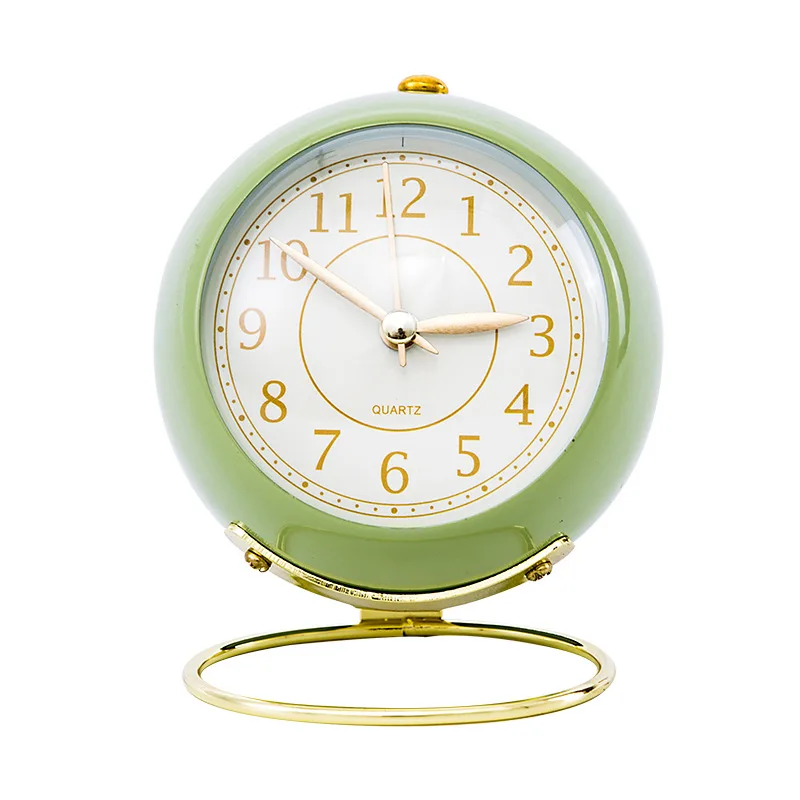 

Modern minimalist clock Creative mute children's electronic alarm clock bedroom bedside student luminous clock