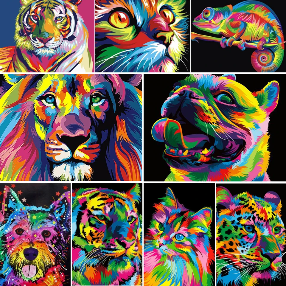 Набор для рисования по номерам на холсте сделай сам картина маслом взрослых