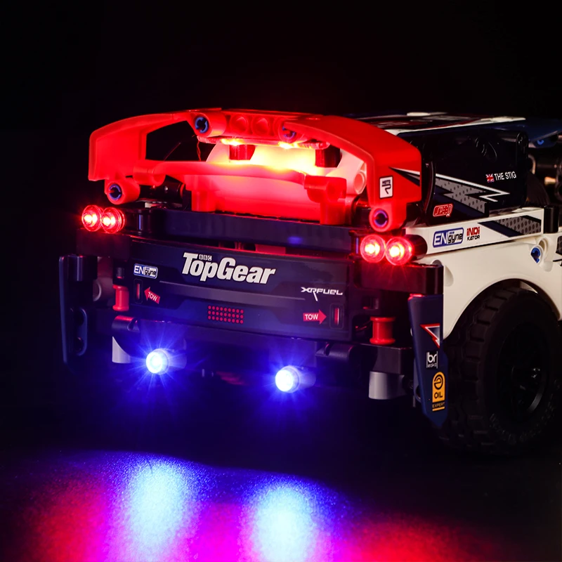 Светодиодный светильник комплект совместимый для 42109 Technic Топ Шестерни Rallyed
