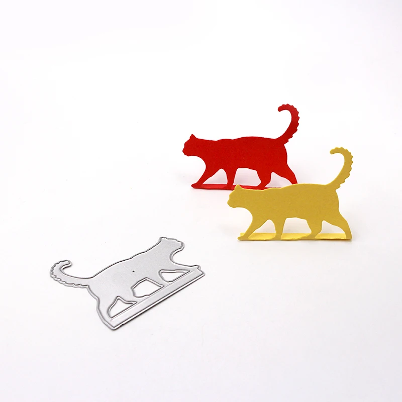 2020 новые 3D животные бабочка медведь кошка леопард металлические режущие штампы