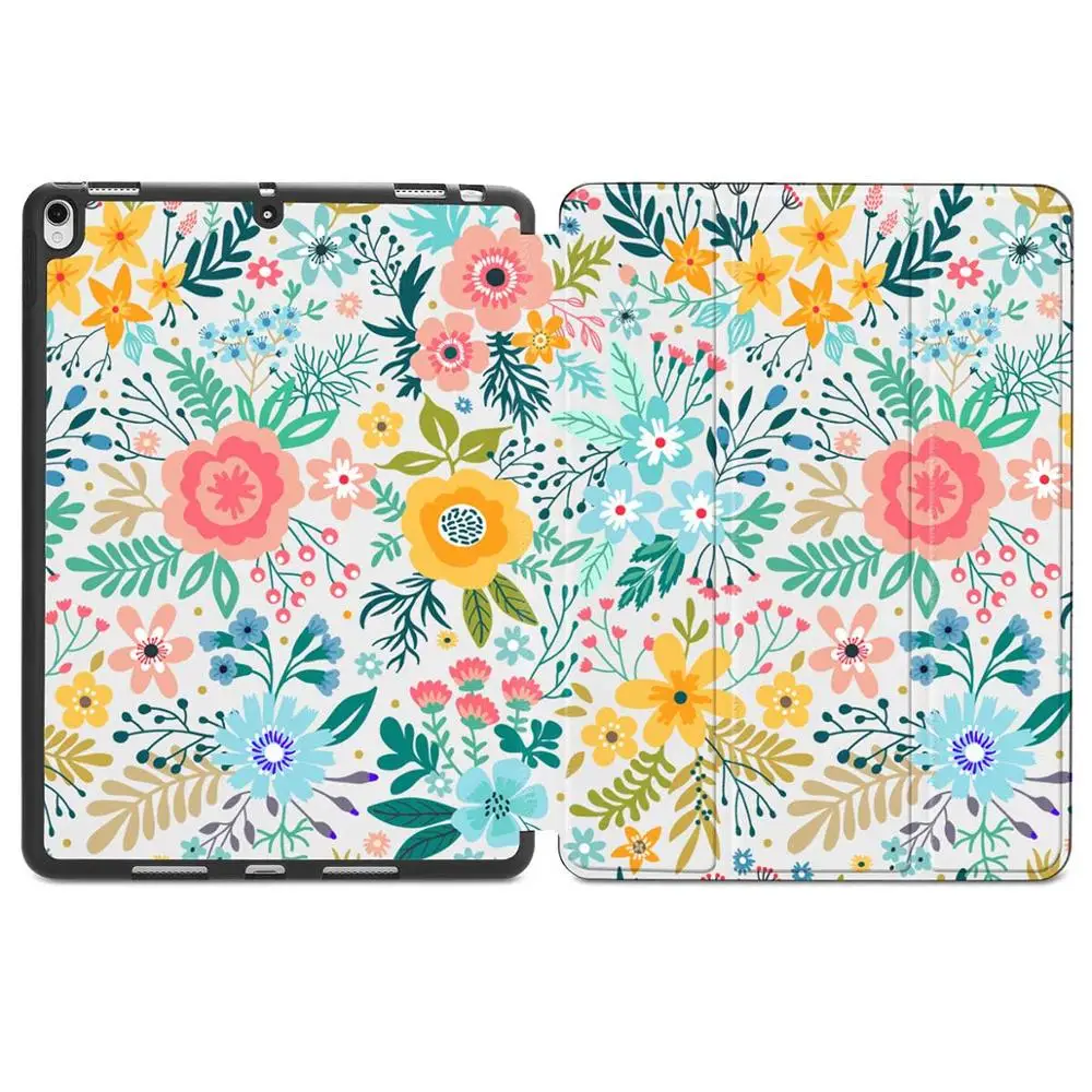 X026 Чехол с рисунком для iPad Mini 4 5 с функцией держателя карандаша+ Функция автоматического сна/пробуждения для iPad Mini 5 с мягкой задней крышкой - Цвет: X026
