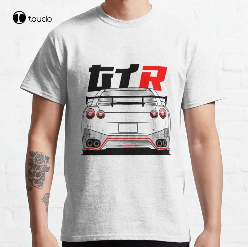 

Классическая хлопковая Футболка Gtr R35 Gtr Skyline Gtr