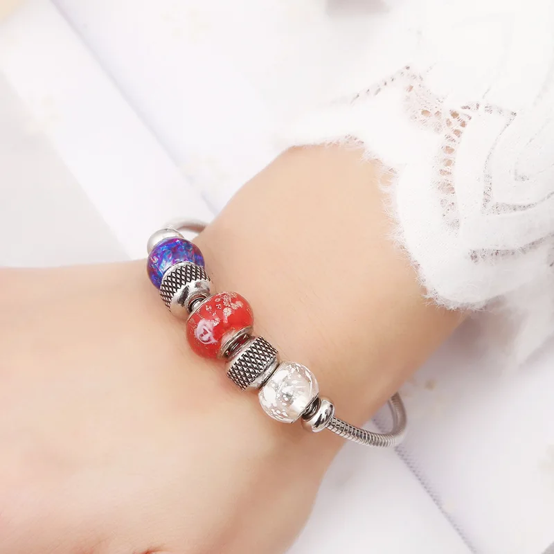 Ювелирные изделия женские подарки высококачественные стеклянные цветочные