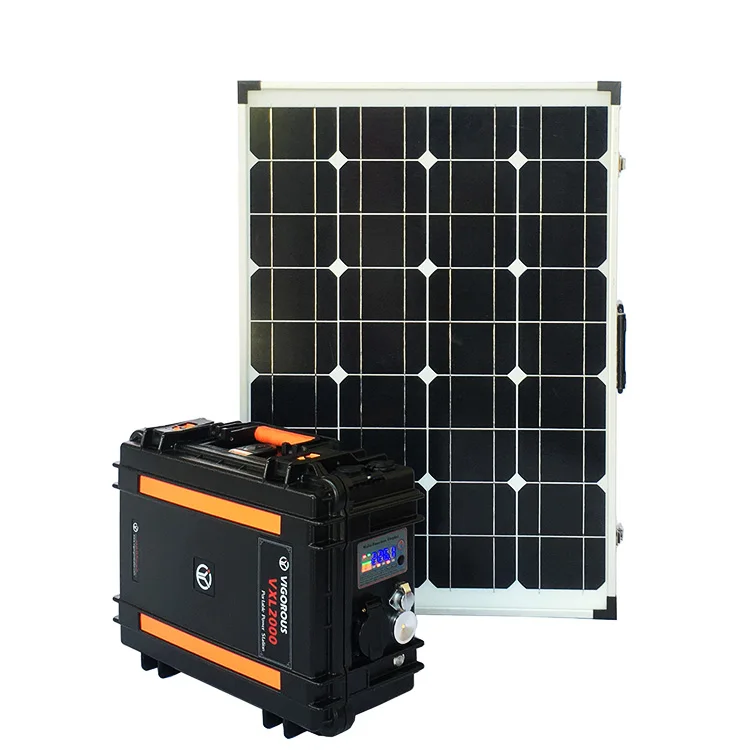 

Solar Energy Generator 2000W Portable Power Station, Backup Emergency Power Solar Generator for Hospital Commercial School