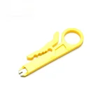 Нож для резки проводов, высококачественный Мини-желтый нож, Простой нож для зачистки проводов, инструмент для резки проводов