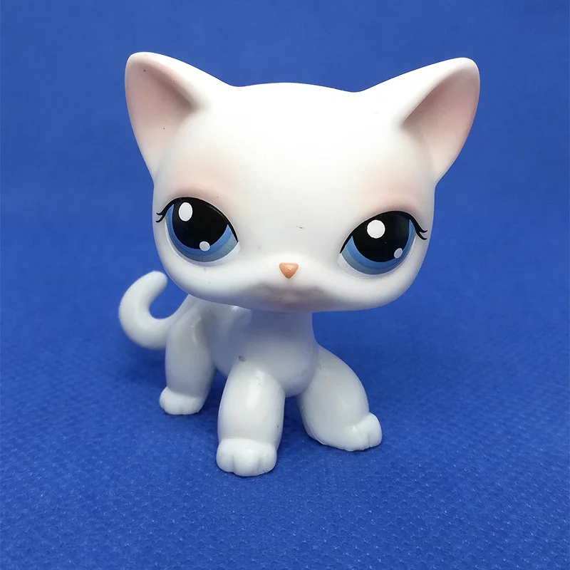 10 шт. случайный LPS короткие волосы Кошка pet shop игрушки стоя рисунок оригинальный