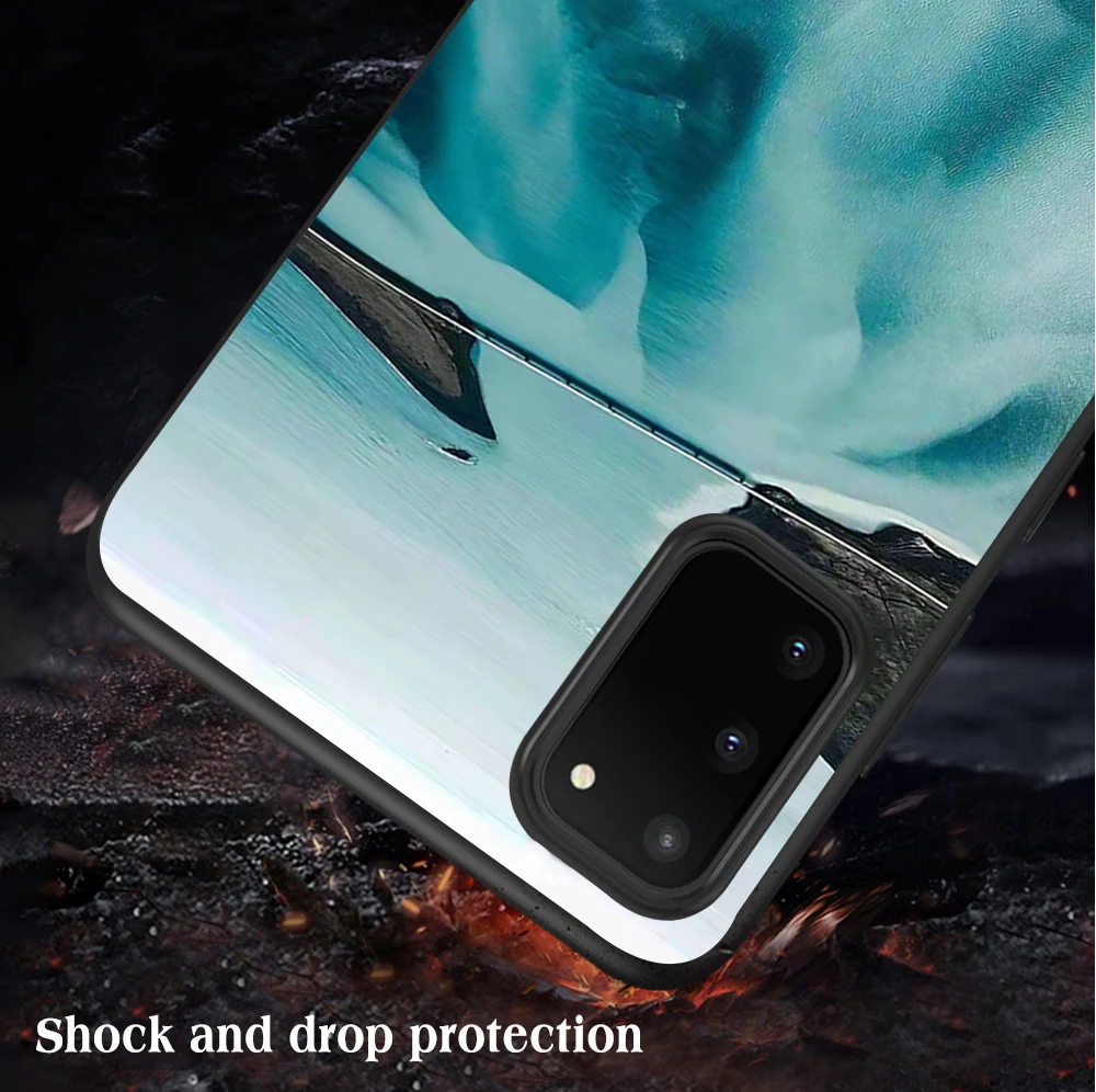 

Landscape Sky Phone Case for Samsung A51 A71 A52 A70 A72 A12 A20 A50 S21 S20 S10 S9 Ultra Puls Note 20 10 Plus Cover Funda Capa