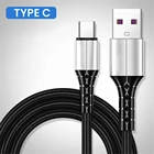 Кабель Micro USB Type-C для быстрой зарядки, 5 А, 0,311 м