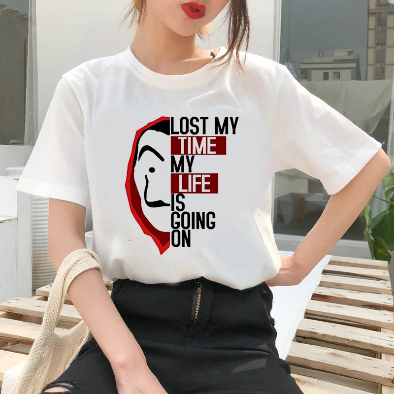 

Kawaii Short Sleeve T-Shirt Women Summer Harajuku Tshirt Fashion Round Neck White Tee Shirt Female Tops Tee T-shirt for Girls