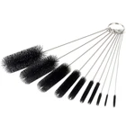 10 шт. Аэрограф, чистящая щетка, игла для рта, пистолет-распылитель, набор игл и щеток, пистолет-распылитель, инструмент для татуировки, пирсинга и ремонта тела