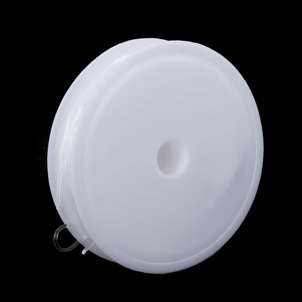 1 шт. белый пластиковый эластичный шнур для бисероплетения струны Хрустальная