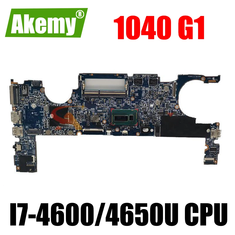 

Бесплатная доставка материнской платы для ноутбука HP 1040 G1 803002-601 12295-1/12295-3 48. 4lu01. 031 со стандартом памяти/4650U CPU 100% работает хорошо