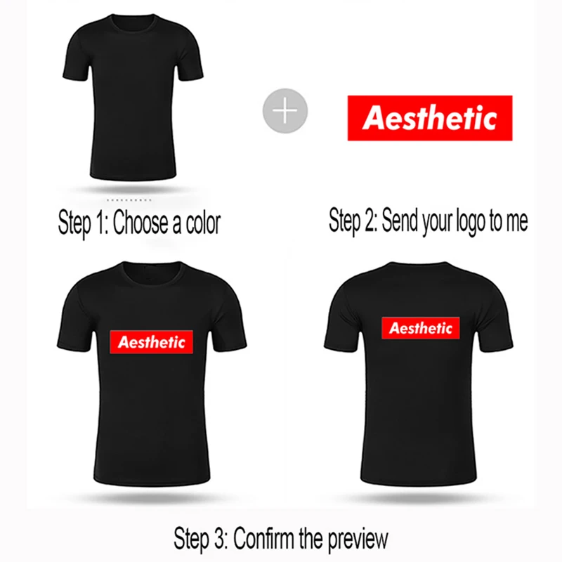 Мужская футболка с логотипом/фотографией/текстом на заказ|Мужские футболки| |