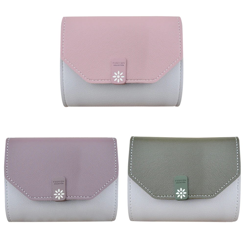 Женские кошельки Маленький модный бренд кожаный кошелек для женщин женская