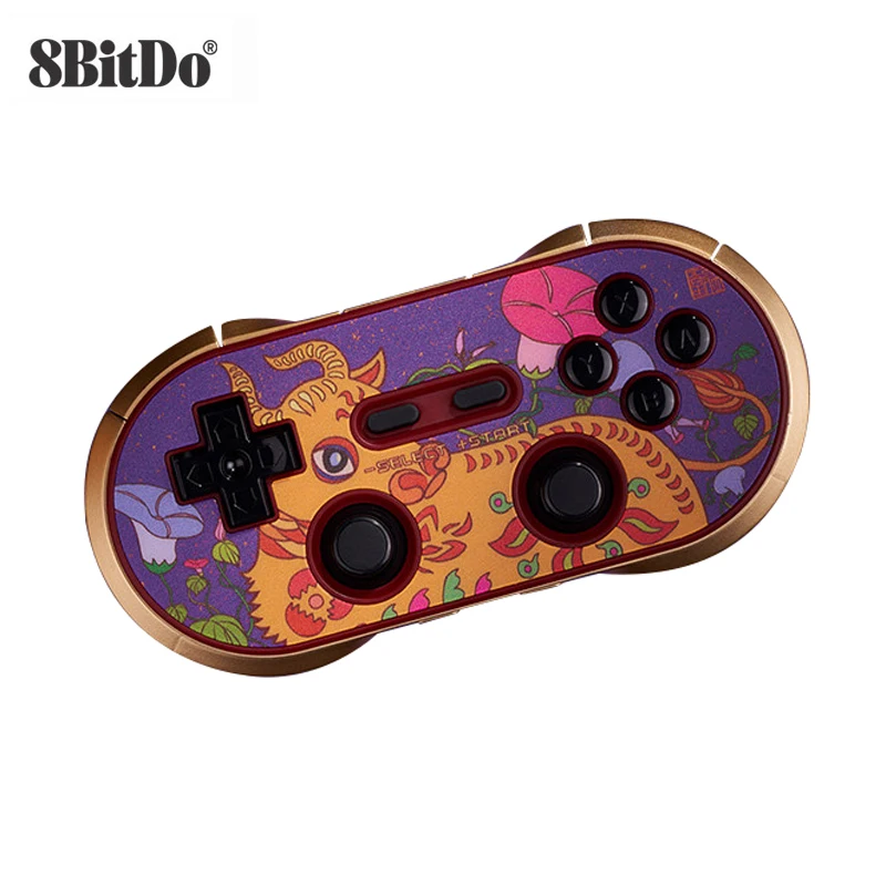 

8BitDo Bluetooth Gamepad Controller Year of the Ox Bluetooth Game Control Limited Edition Version