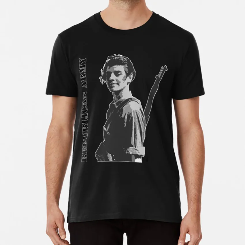 Футболка для республиканской армии Республики писания испаноязычного