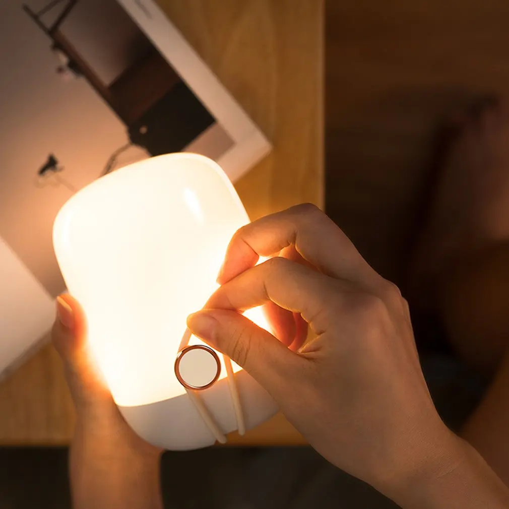 

Led Children Night Light Dimming Lantern Table Lamp USB Rechargeable Bedroom Decor Gift Handheld Lamp Bedroom Atmosphere Light