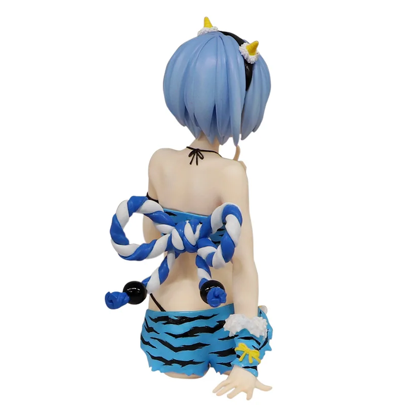 

Japanese Rem Anime Action Figures Periphery Anime Figure Garage Kit Ornaments Unisex Toys Figural Figurine Models Gifts 2021 New