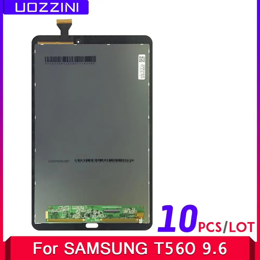10 шт. ЖК дисплей T560 для Samsung GALAXY Tab E 9 6 SM сенсорный экран дигитайзер датчики полная