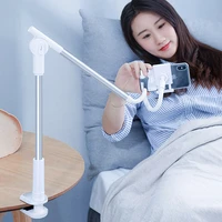 360 rotating flexible long arm lazy phone holder stand adjustable desktop bed tablet clip for iphone xiaomi mobile mount support