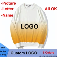 candy gradient color hoodies men custom logo car name funny print mens streetwear hooded jacket hip hop harajuku tracksuit