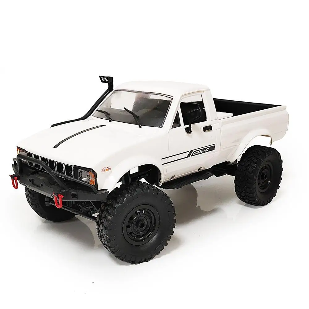 WPL C24-1K 4WD 1/16 Kit 2.4G Crawler Off Road RC Car 2CH Vehicle Models With Motor Servo and Head Light For Kid's Toy | Игрушки и