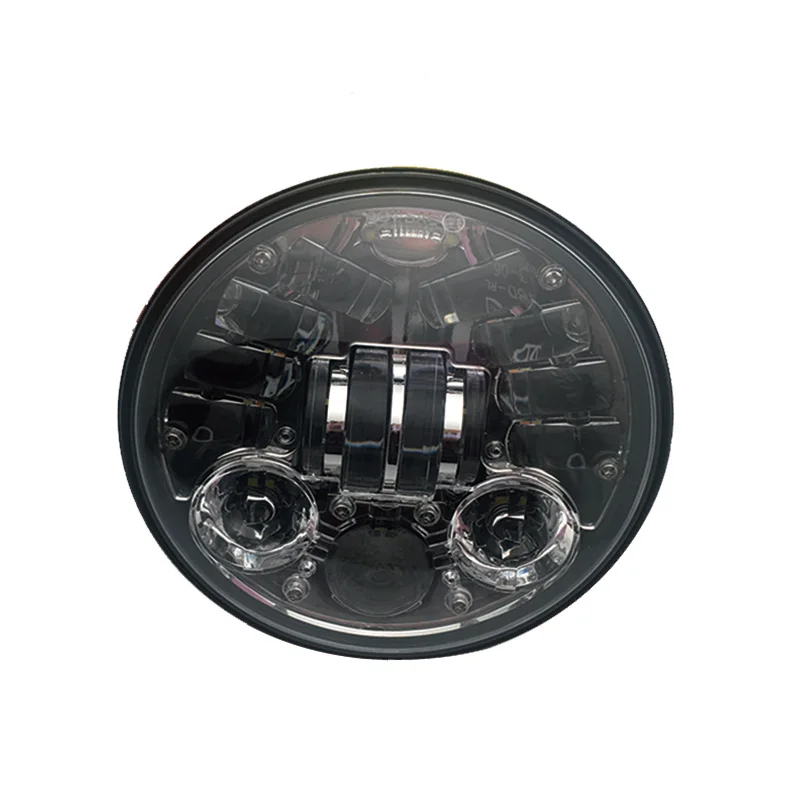 5.75 inch Headlamp For Harley Dyna Sportster 1200 883 Parts DRL Turn Signal Light Motor 5.75&quotProjector LED Moto Headlights |