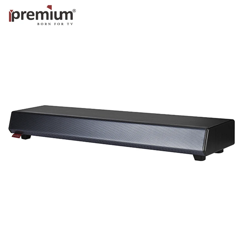 black Ipremium Nexflit ТВ Bar звук бар смеситель аудио профессиональной Динамик с bulit-в IP ТВ коробка H.265 Youtube для используется во всем мире - Цвет: black
