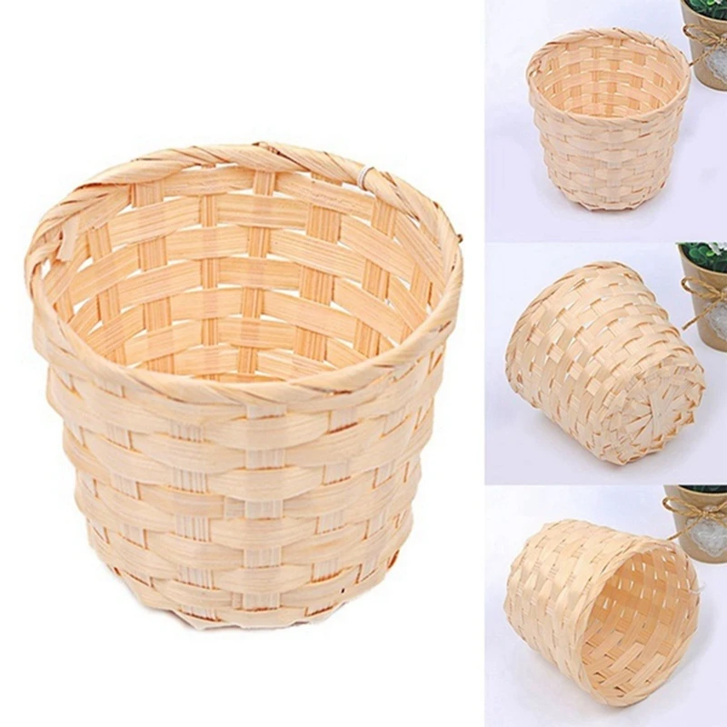 

50 Pieces Slippery Velvet Hanger-Suit Hanger & 10Pcs Artificial Flowers Storage Basket Straw Bamboo Baskets