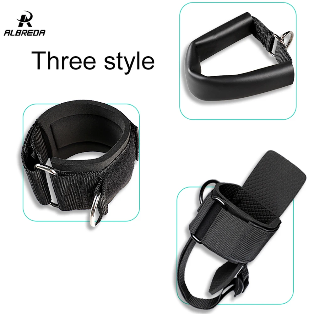 

2 PCS Padded Sport Ankle Strap D-ring Ankle Support Brace Cable Machines Foot Bandage Fitness Guard Band Ankle Foot Support