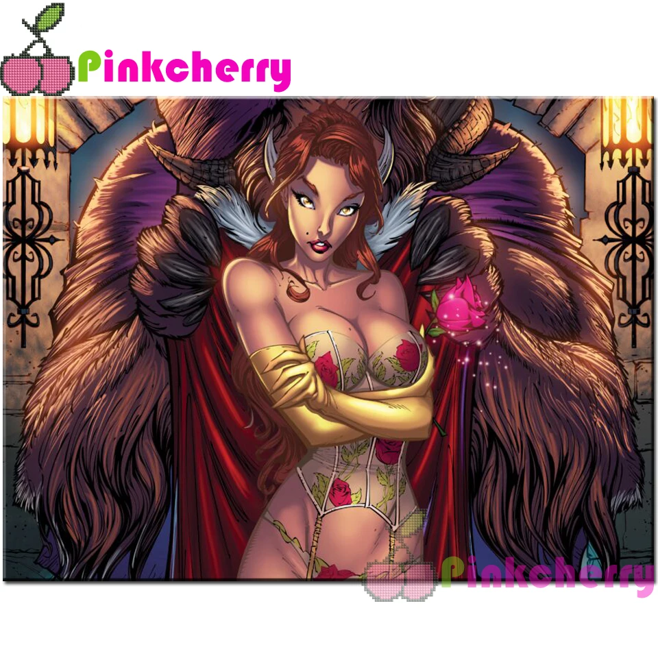 Набор для алмазной вышивки «Красивые розы», картина из 3d страз 5D «сделай сам», полноразмерная/круглая вышивка крестиком, мозаичный Декор k569 Набор для алмазной вышивки «Красивые розы», картина из 3d страз 5D «сделай сам», полноразмерная/круглая вышивка крестиком, мозаичный Декор k569