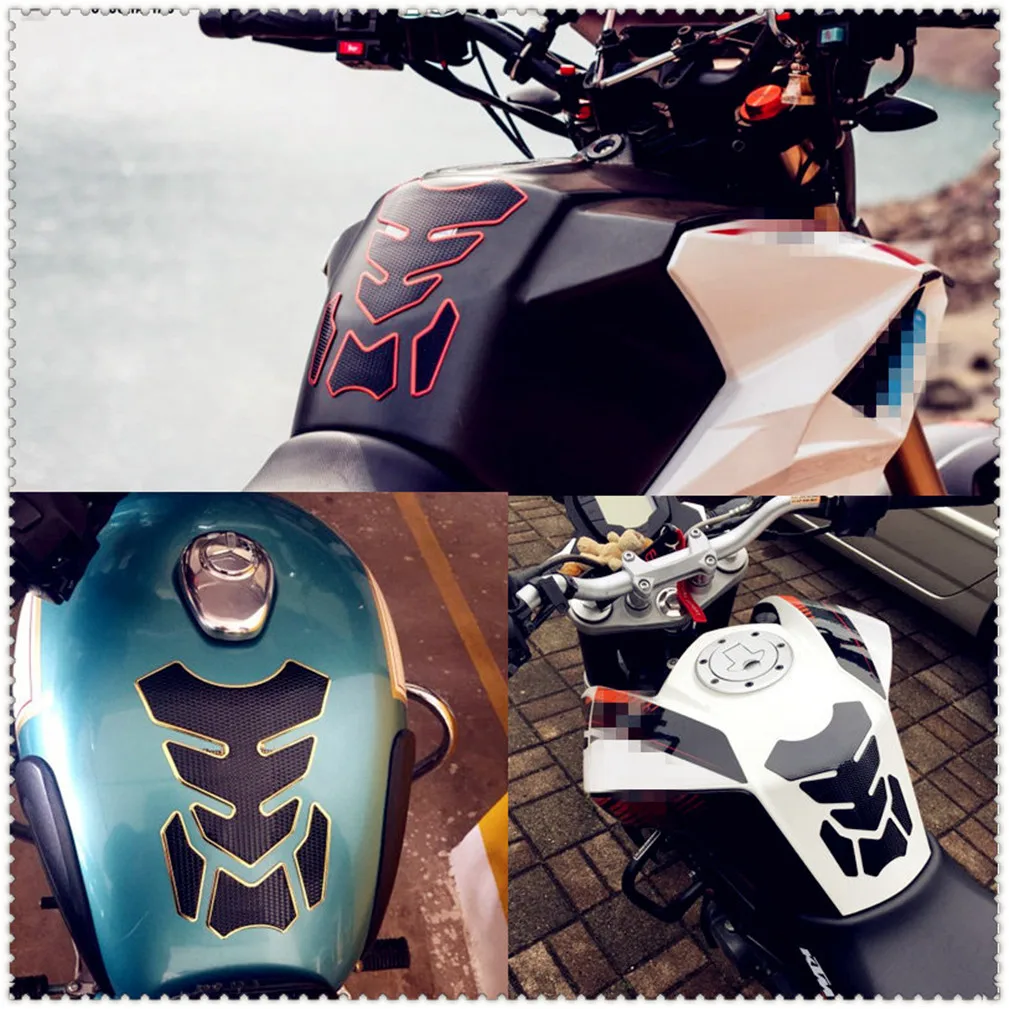3D мотоциклетная накладка на топливный бак резиновая наклейка для KTM SMC SMCR EnduRo R MC-R