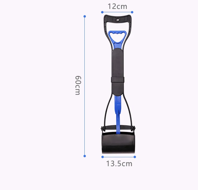 60 см длинная ручка из алюминия полипропиленовый материал поисковик для питомцев