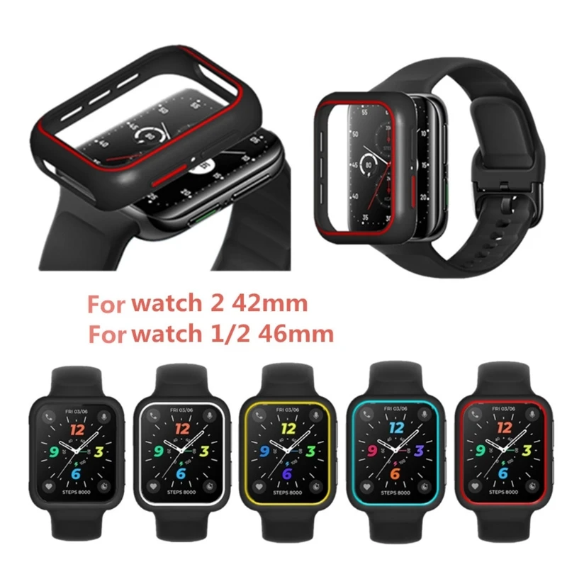 Защитный чехол из ТПУ для телефона сменный защитный совместимый с OPPO Watch 2 42/46 мм |