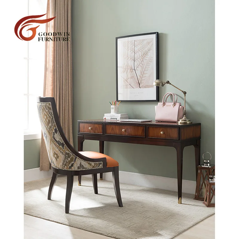 Мебель для кабинета стол и стул учебы набор мягких столов кожаный школы WA510 |