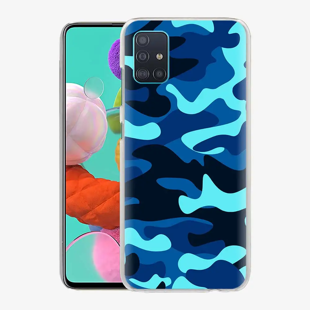 

Camouflage Army Hard PC Phone Case For Samsung Galaxy A51 A71 A31 A41 A21s A91 A12 A02s A42 5G Back Cover Coque Fundas Capa