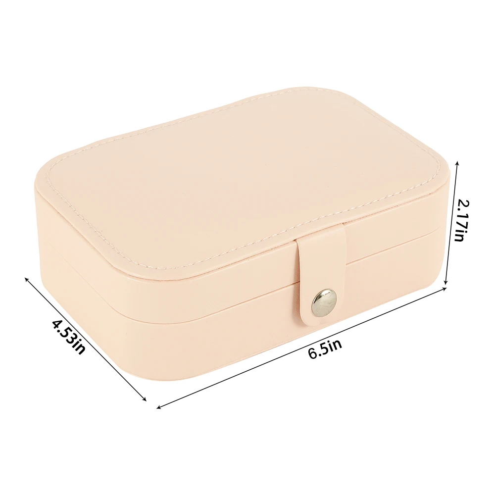 Коробка для хранения ювелирных изделий оранжевый розовый вспышка белый квадрат