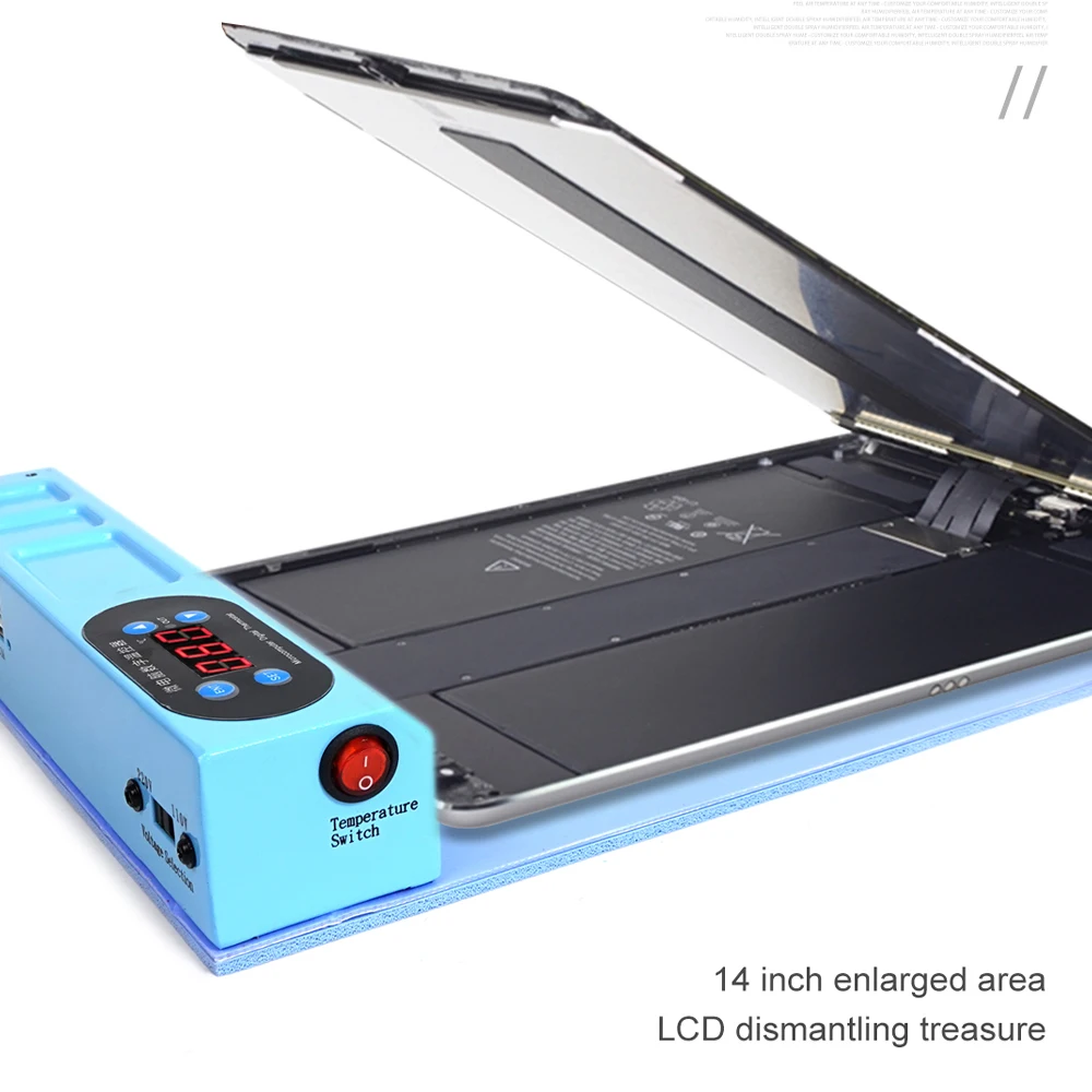 

LCD918E LCD Screen Separator Heating Platform Splitter Screen Removal Smooth Plate Screen Separator Mobilephone Repair Machine