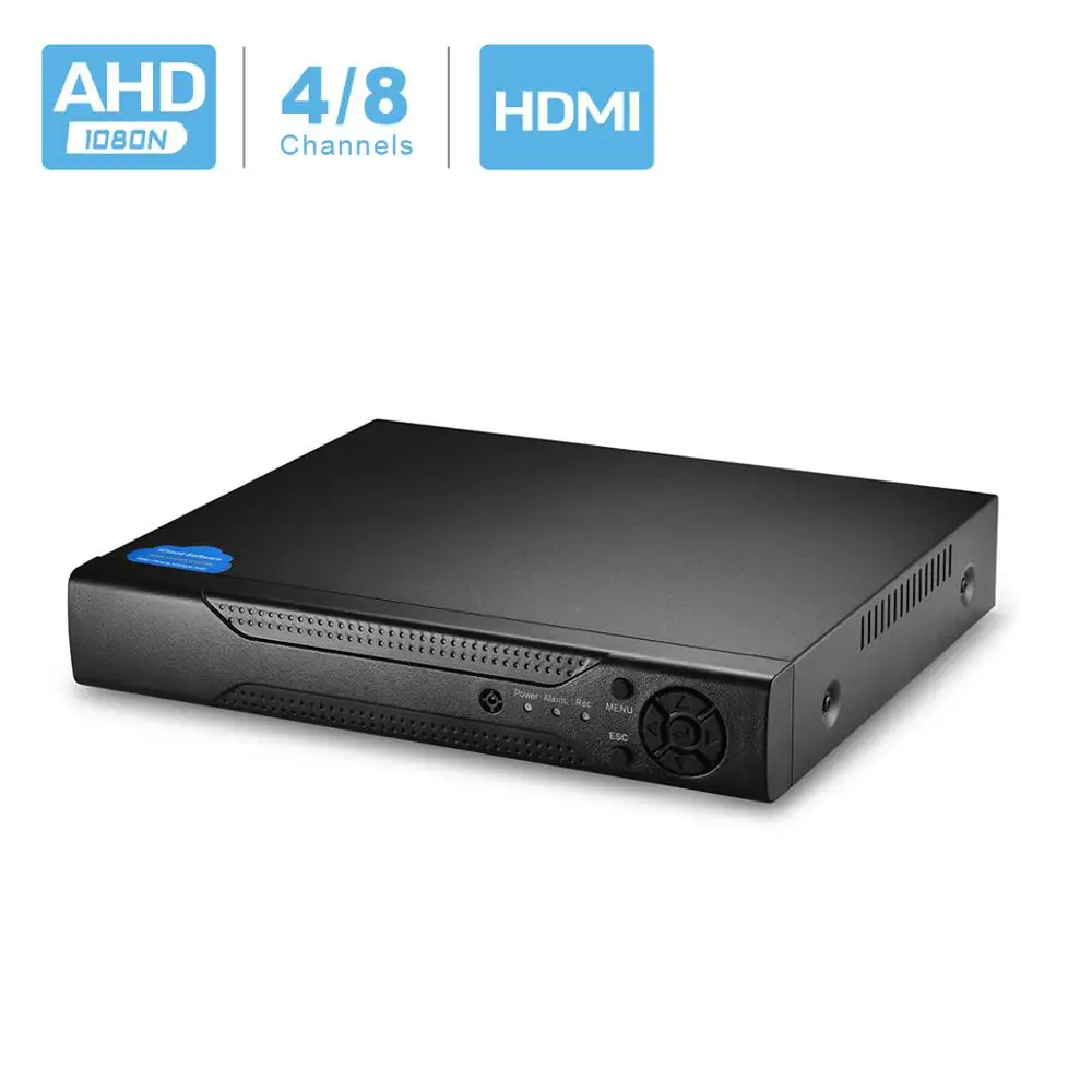 AHDM DVR 4-канальный 8-канальный AHDNH CCTV AHD DVR, цифровые гибридные видеорегистраторы/1080 P NVR 4in1 видео Регистраторы для аналоговая камера высокого разрешения Камера IP Камера аналоговые Камера
