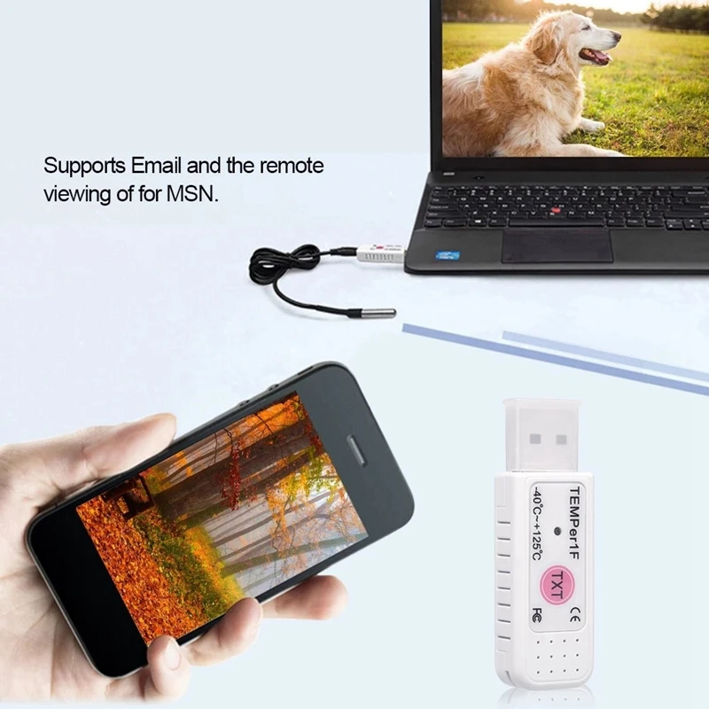 ПК сенсор USB термометр гигрометр датчик температуры регистратор данных рекордер