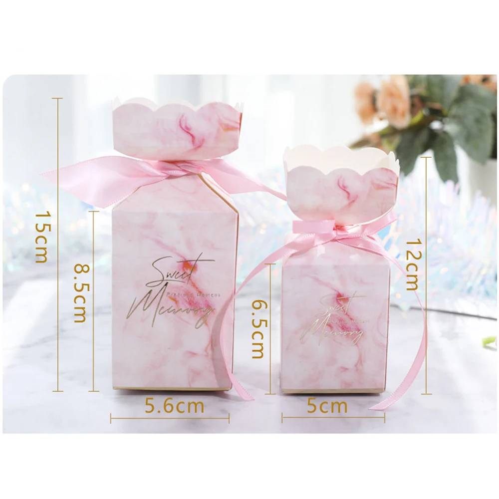 Мраморная коробка для конфет свадебные сувениры и подарочные коробки новая