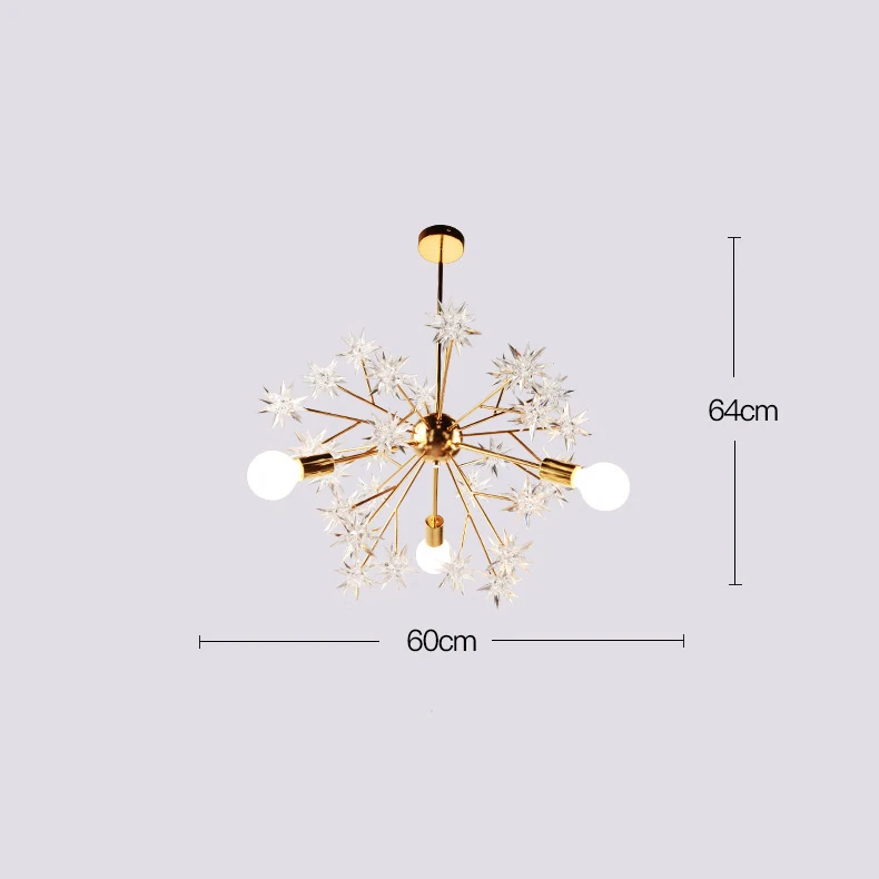 Современный светодиодный подвесной светильник креативное украшение для
