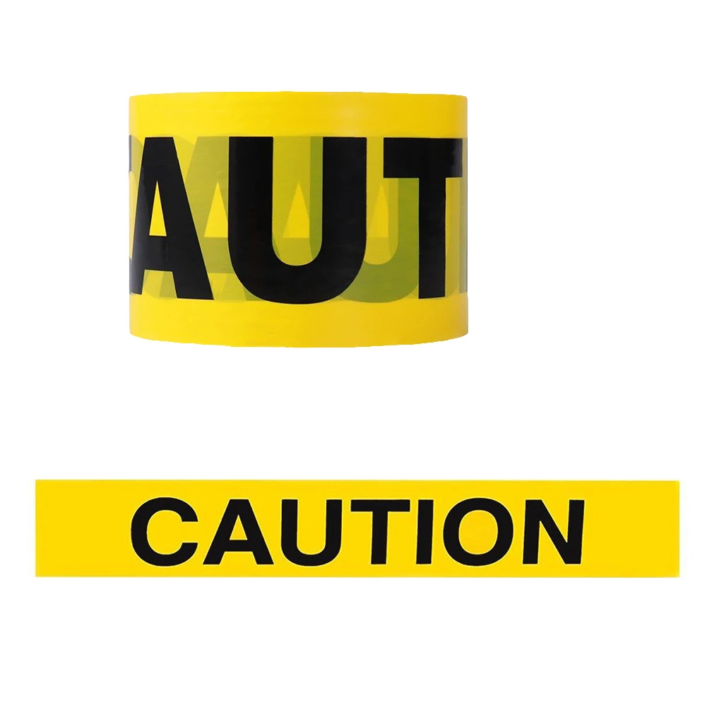 

Barricade CAUTION Tape Roll Yellow Caution Tape For Safety Barrier For Police Barricade For Contractors Stay Away From Danger