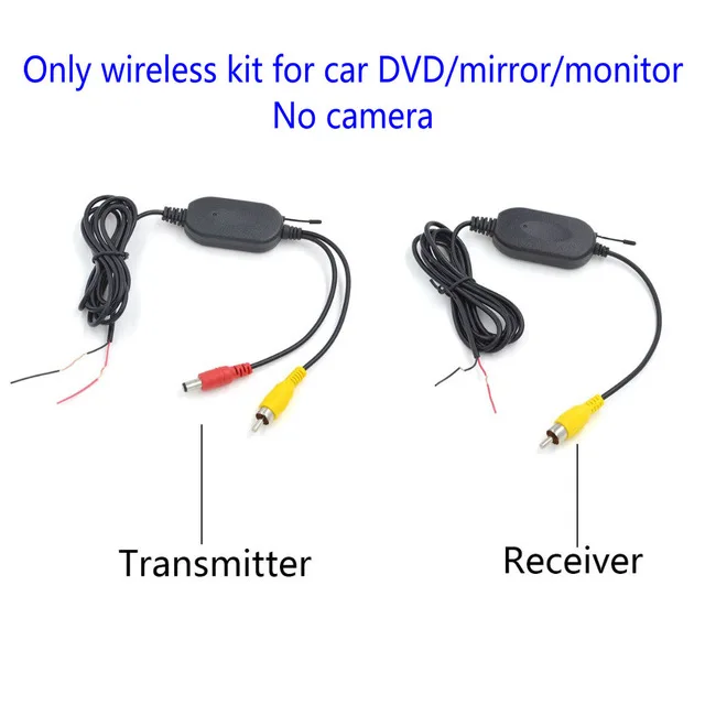 Wireless kit only Проводной/беспроводной автомобильный багажник ручка Парковка заднего вида резервная камера чехол для Audi/VW/Passat/Tiguan/Golf/Touran/Jetta/Sharan/Touar - Название цвета: Wireless kit only