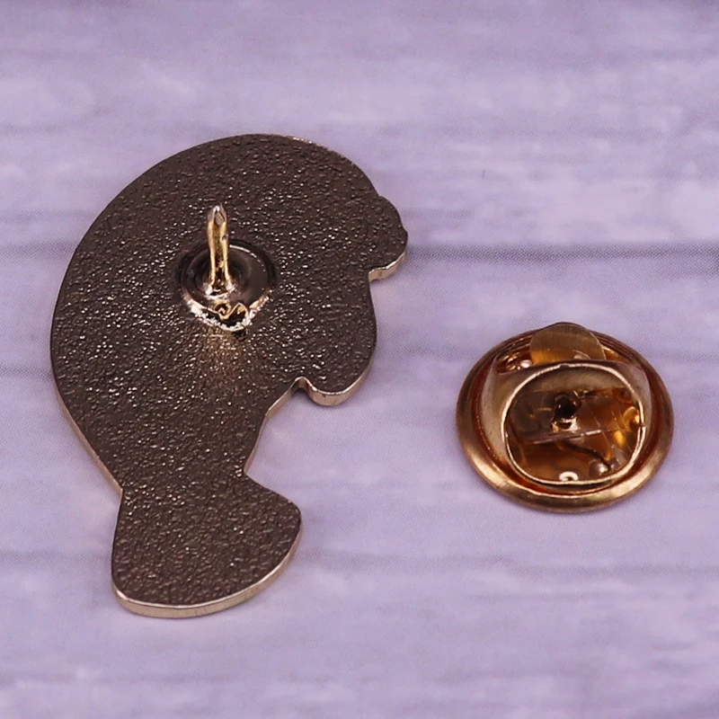 Эмалированная булавка Walrus с изображением русалки значок для Манежа морского