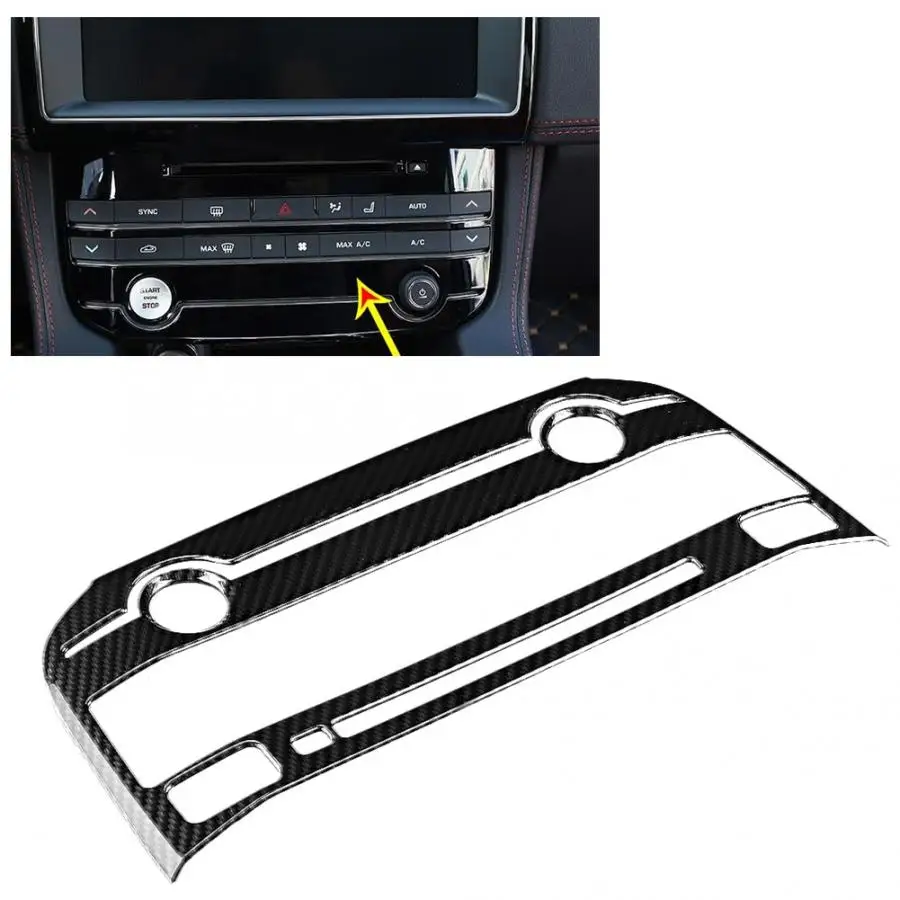 Автомобильный аксессуар для кондиционера из углеродного волокна с центральной