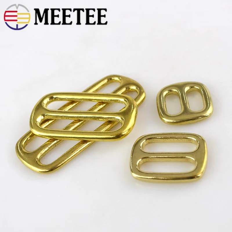 Регулируемая пряжка из твердой латуни для рюкзака аксессуары шитья 2 шт.