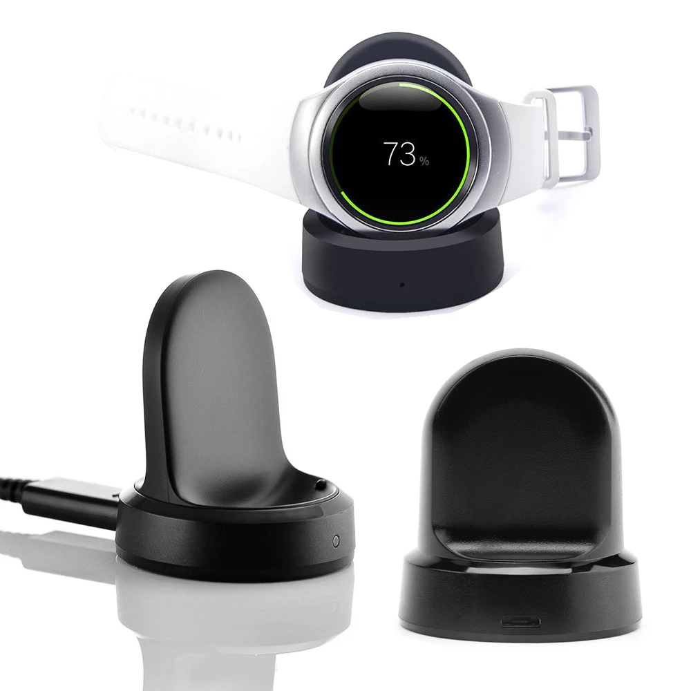 Беспроводная зарядная док станция для Samsung Gear S3 с магнитным поглощением