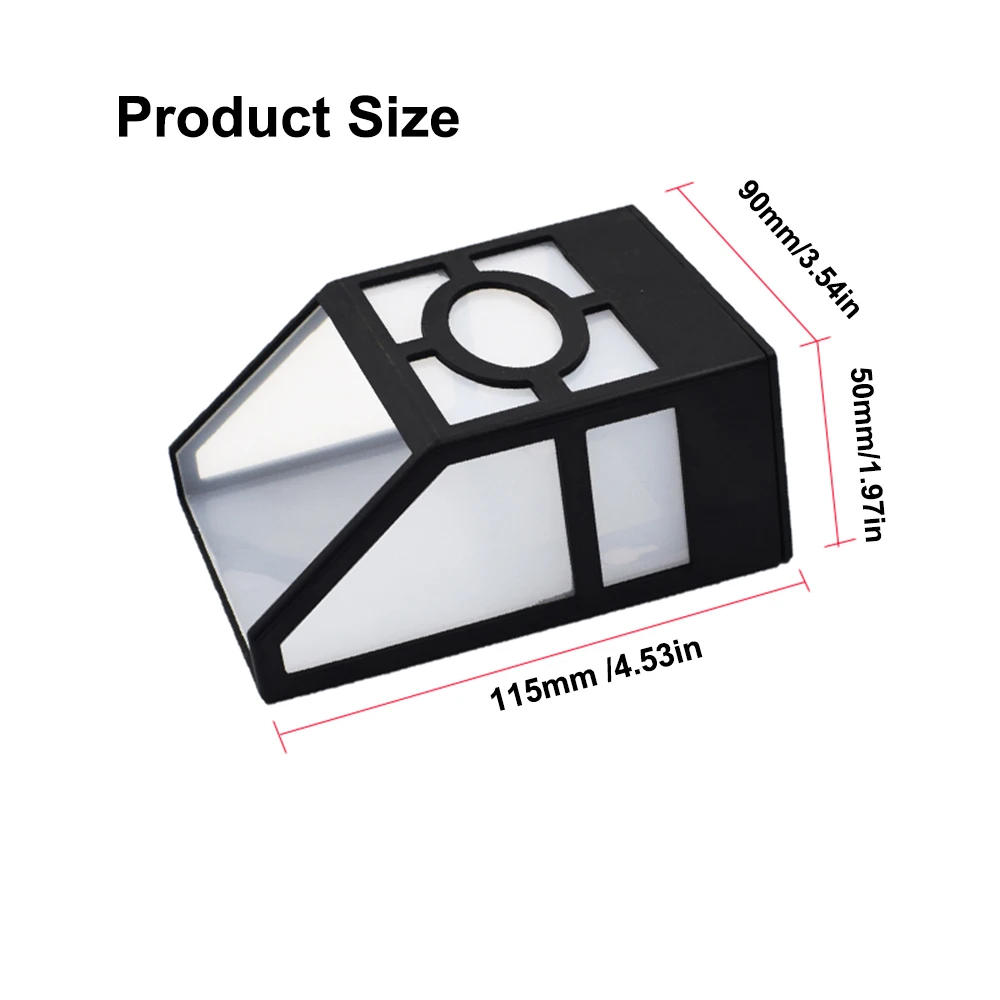 Уличная настенная лампа на солнечной батарее водонепроницаемый уличный