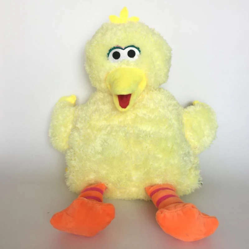 Плюшевый рюкзак с мультипликационным изображением Улица Сезам детский дорожный